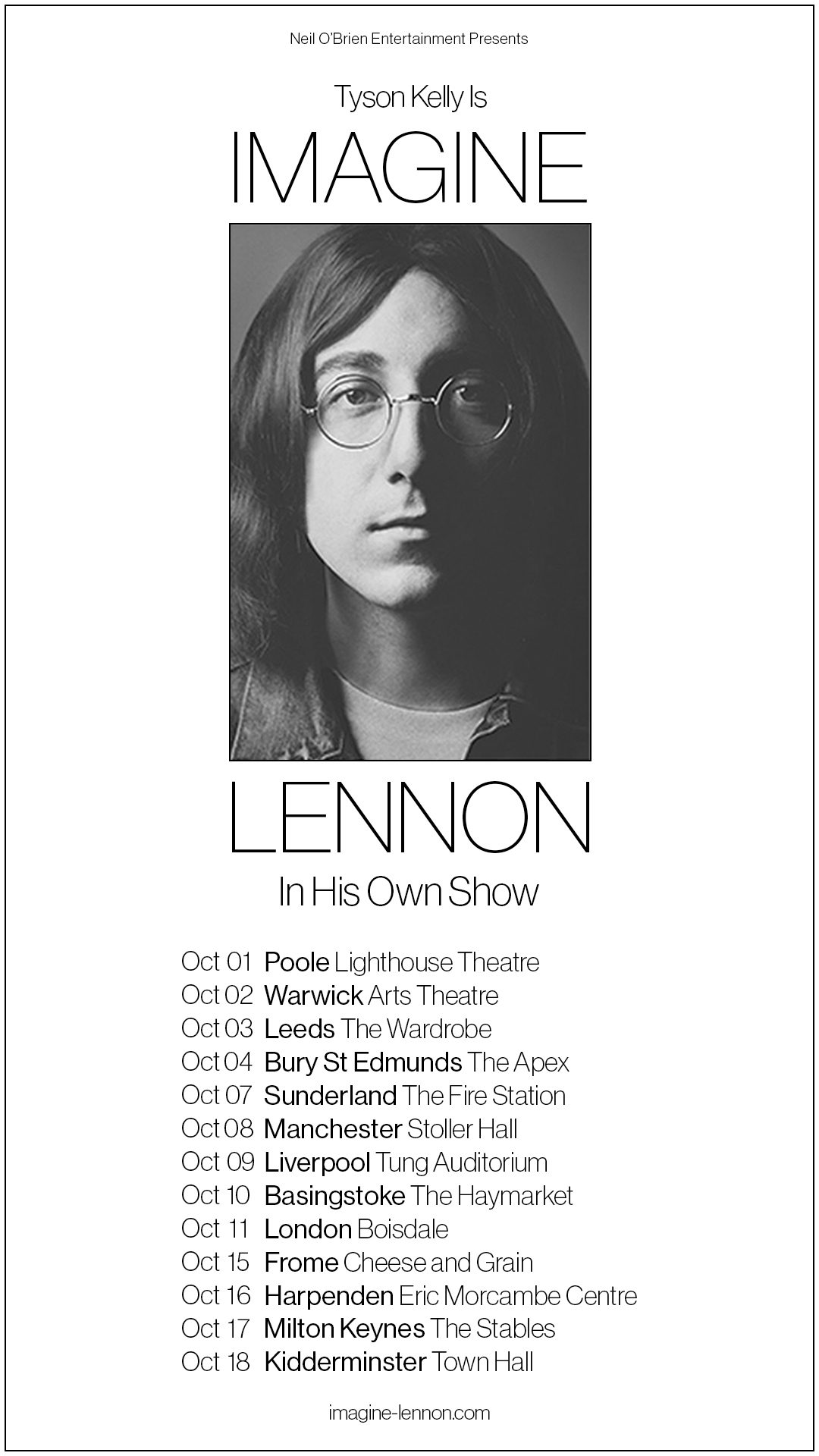 IMAGINE LENNON - IL Tour (1080x1920) New Date